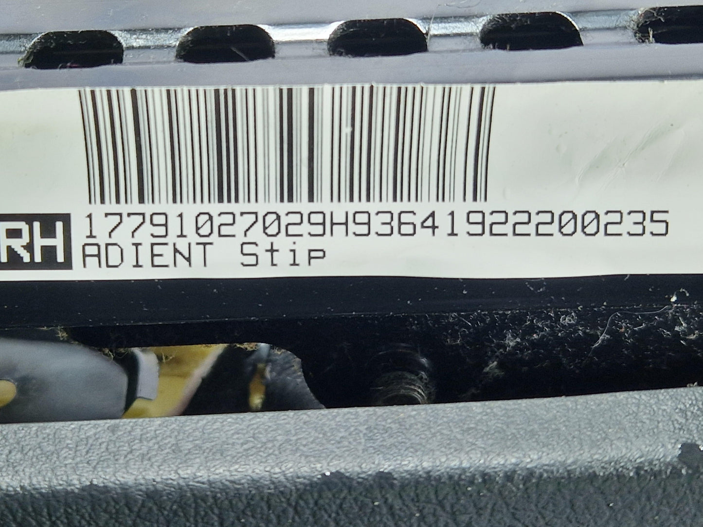 2019 - Mercedes-Benz B200d B-Class W247 SUV Front Right Driver Seat