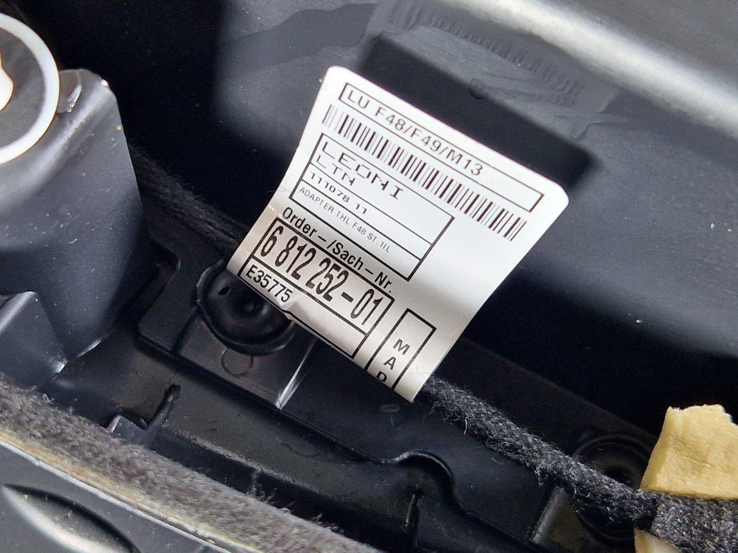 16-22 BMW X1 F48 REAR DRIVER RIGHT DOOR CARD PANEL