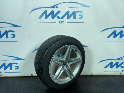 AUDI A5 S-LINE 18" OEM ALLOY WHEEL 8W0601025DE 8.5JX18 ET29 WITH TYRE 235/50/18