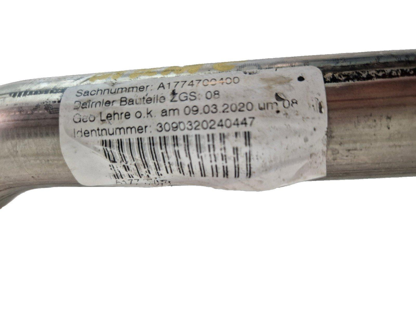 18-ON MERCEDES BENZ A CLASS W177 FUEL TANK FILLER PIPE LINE HOSE A1774700400