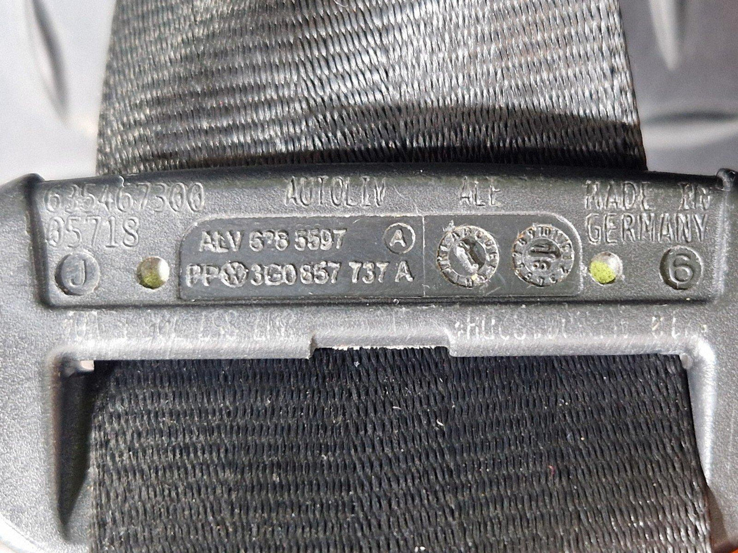16-24 AUDI A5 F5 CONVERTIBLE FRONT RIGHT DRIVER SIDE SEAT BELT 8W7857706