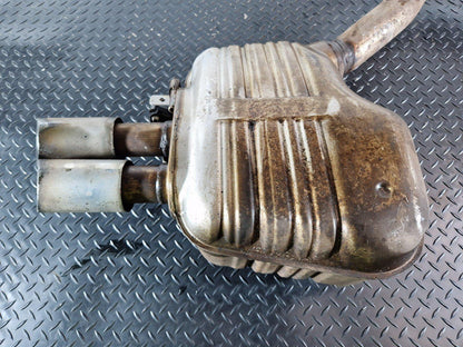 16-19 AUDI A4 B9 GENUINE REAR EXHAUST BOX 8W0253611D