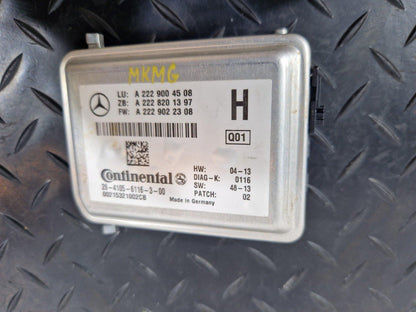 14-21 MERCEDES-BENZ C250D W205 MULTI PURPOSE CAMERA SIGN RECOGNITION A2229004508