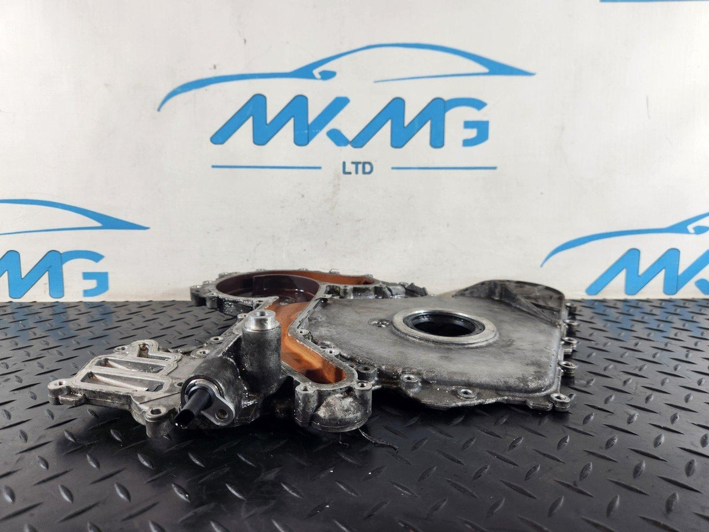 16-20 AUDI Q7 4M ENGINE TIMING CHAIN COVER 059103153CJ