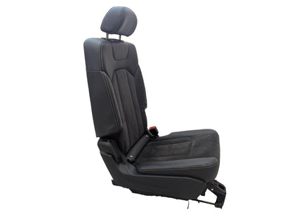 16-20 AUDI Q7 4M S-LINE GENUINE 2ND ROW RIGHT O/S HALF LEATHER SEAT