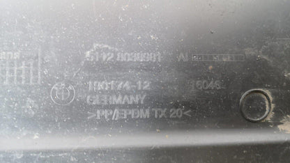 11-16 BMW M5 F10 4.4L V8 PETROL REAR BUMPER INSERT SPLITTER 8038981 *B112