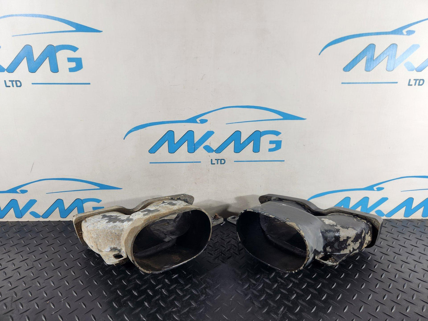 Mercedes-Benz GLE W166 Genuine Exhaust Tips X2