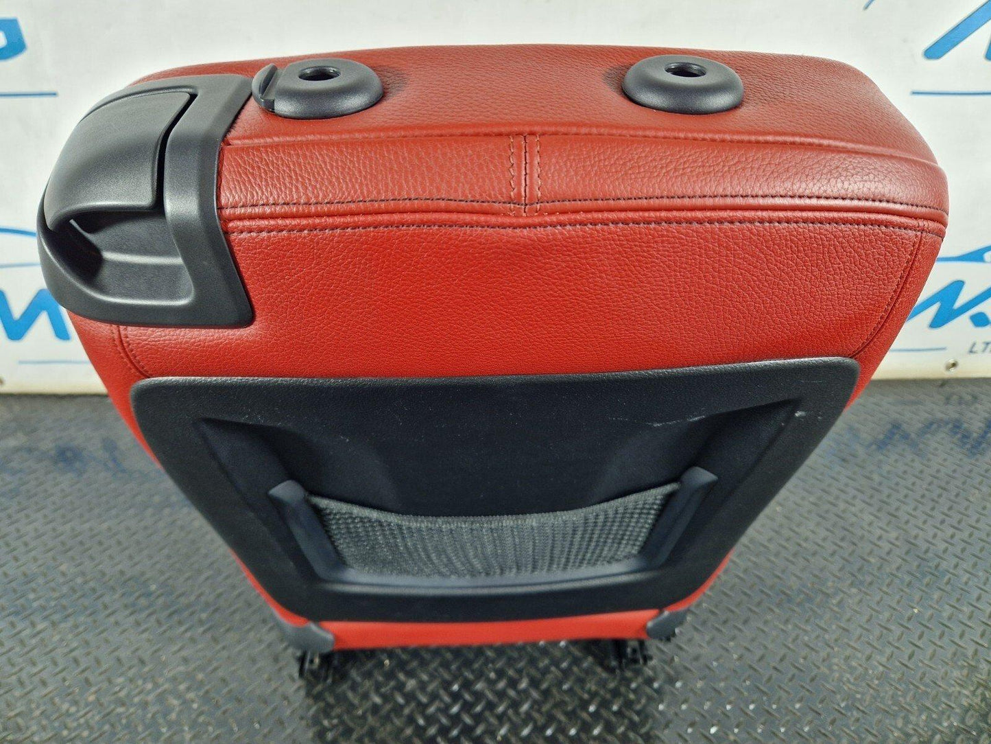 14-16 BMW 2 SERIES F22 GENUINE FRONT LEFT PASSENGER RED SEAT 7243564 9216468