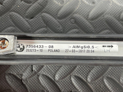 16-22 BMW X1 F48 GENUINE LEFT PASSENGER SIDE ROOF RAIL 7356433