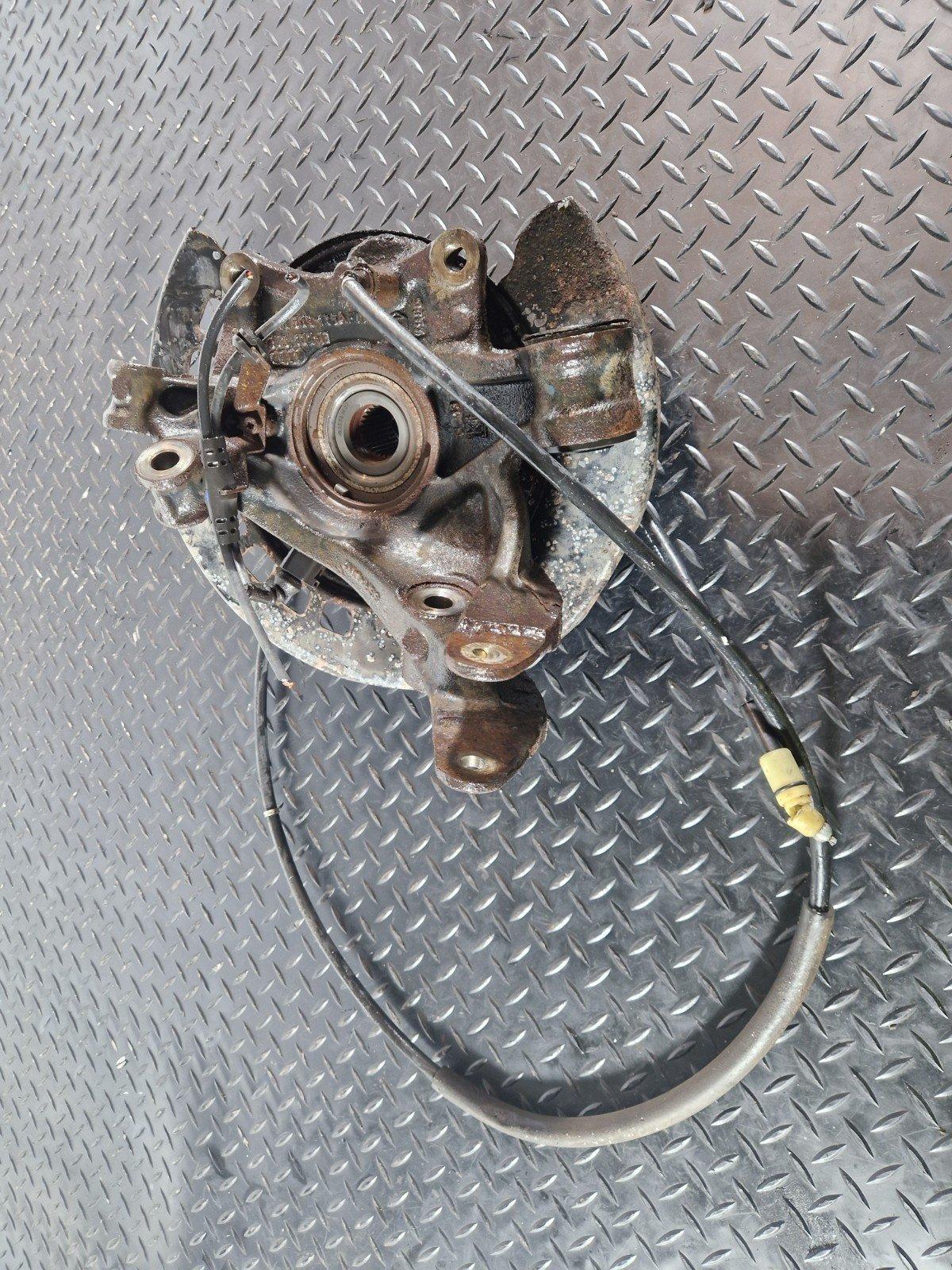 10-15 AUDI Q7 4L GENUINE REAR LEFT N/S WHEEL HUB CARRIER KNUCKLE 7L8505435A