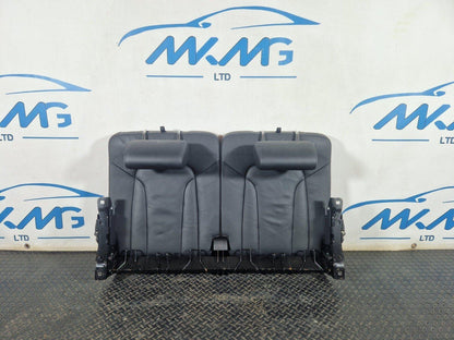 10-15 AUDI Q7 4L GENUINE REAR SEATS 3RD ROW LEATHER
