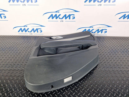 20-ON BMW 2 SERIES M-SPORT F44 REAR O/S LEATHER DOOR CARD PANEL BLUE STITCHING