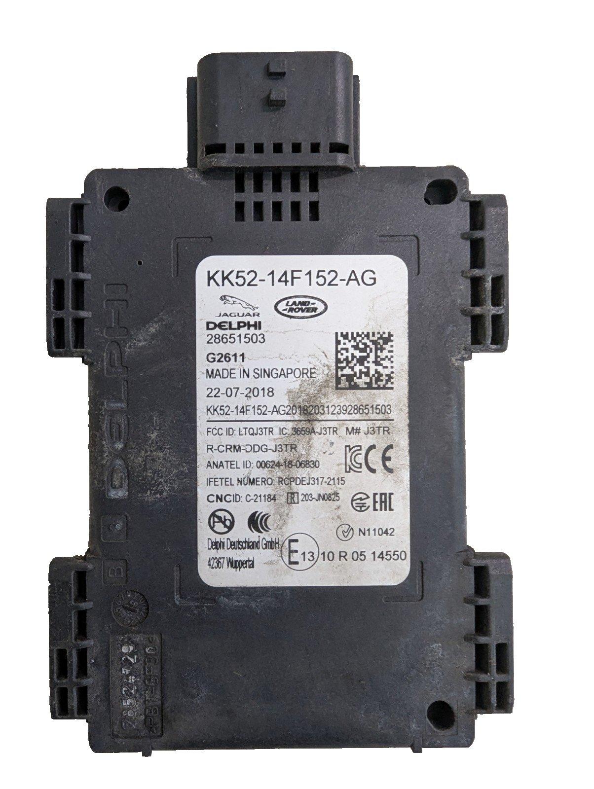 17-ON LAND ROVER DISCOVERY REAR SIDE BLIND SPOT RADAR SENSOR MODULE KK5214F152AG