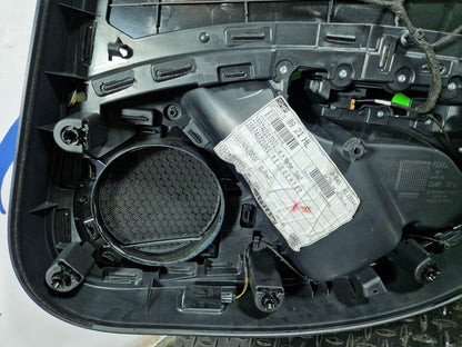 16-19 AUDI A4 B9 GENUINE REAR LEFT N/S/R LEATHER DOOR CARD PANEL