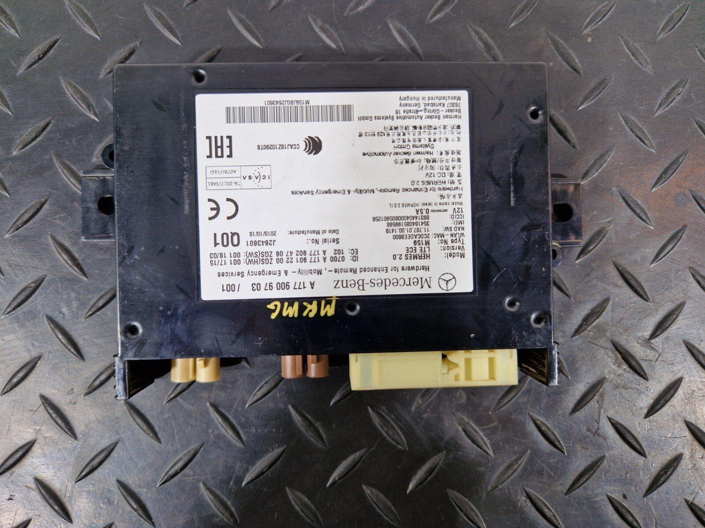 18-ON MERCEDES BENZ SPRINTER W907 W910 COMUNICATION CONTROL ECU A1779009703