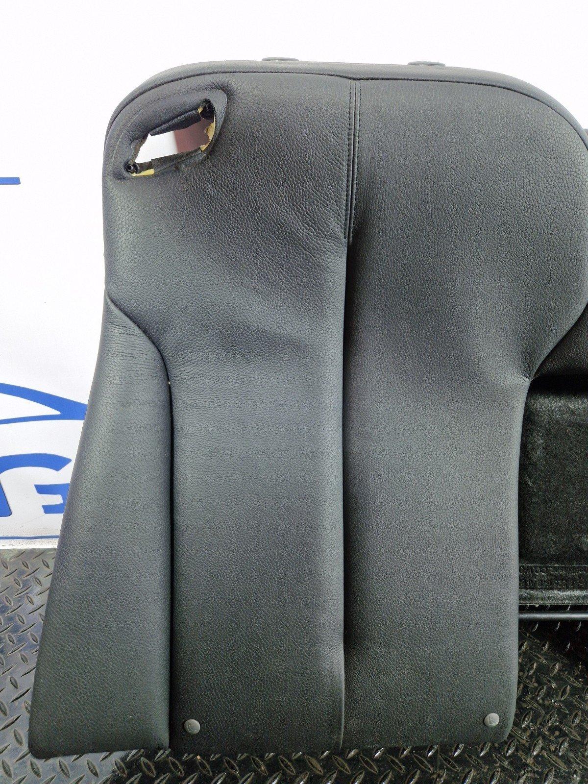 11-18 BMW 6 SERIES F13 COUPE GENUINE REAR BLACK LEATHER SEAT BACKREST 7280320