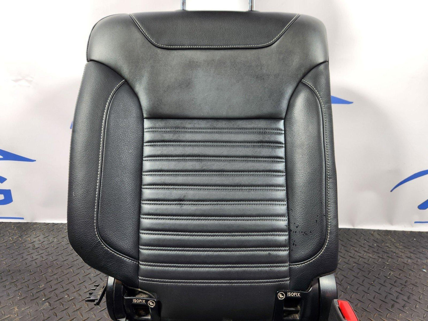 16-19 MERCEDES BENZ GLE ML W166 REAR RIGHT O/S/R BLACK LEATHER BACKREST SEAT