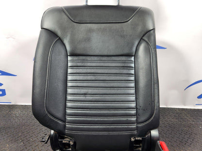 16-19 MERCEDES BENZ GLE ML W166 REAR RIGHT O/S/R BLACK LEATHER BACKREST SEAT