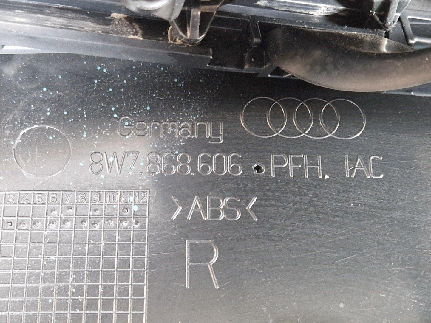 16-24 AUDI A5 F5 S-LINE CONVERTIBLE REAR RIGHT SIDE PANEL TRIM 8W7868606