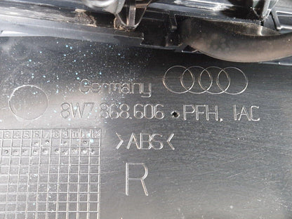 16-24 AUDI A5 F5 S-LINE CONVERTIBLE REAR RIGHT SIDE PANEL TRIM 8W7868606