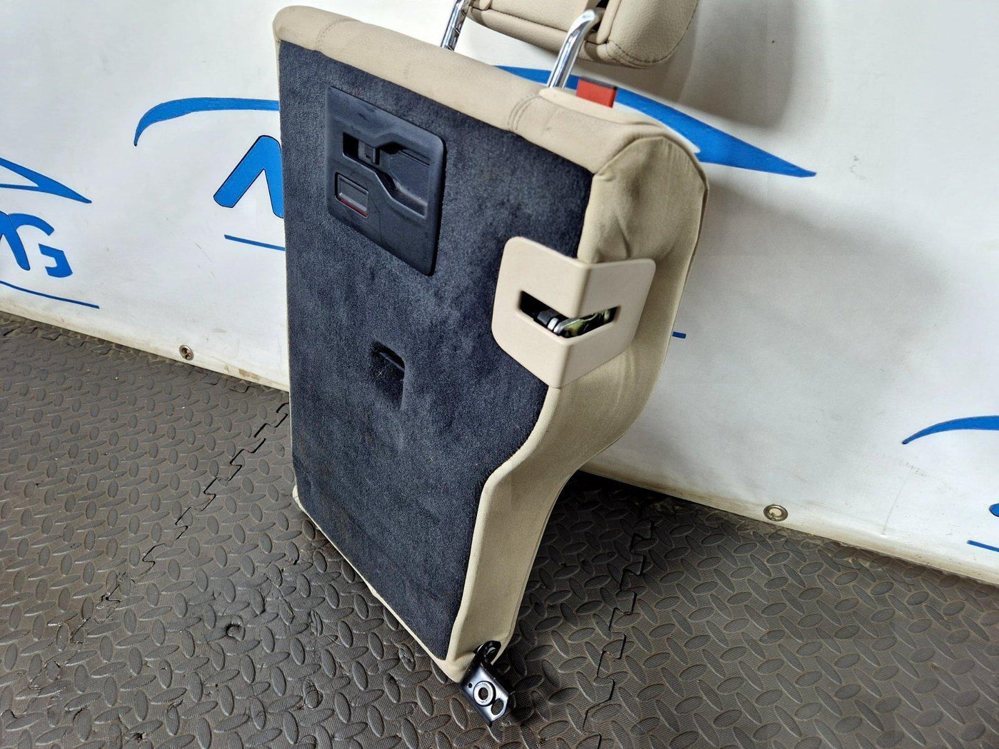 12-18 BMW 3 SERIES F31 GENUINE REAR RIGHT O/S BEIGE LEATHER SEAT BACKREST