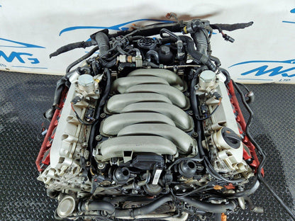 10-17 AUDI A8 4H 4.2 V8 CDRA PETROL GENUINE COMPLETE ENGINE (PLUG&PLAY)