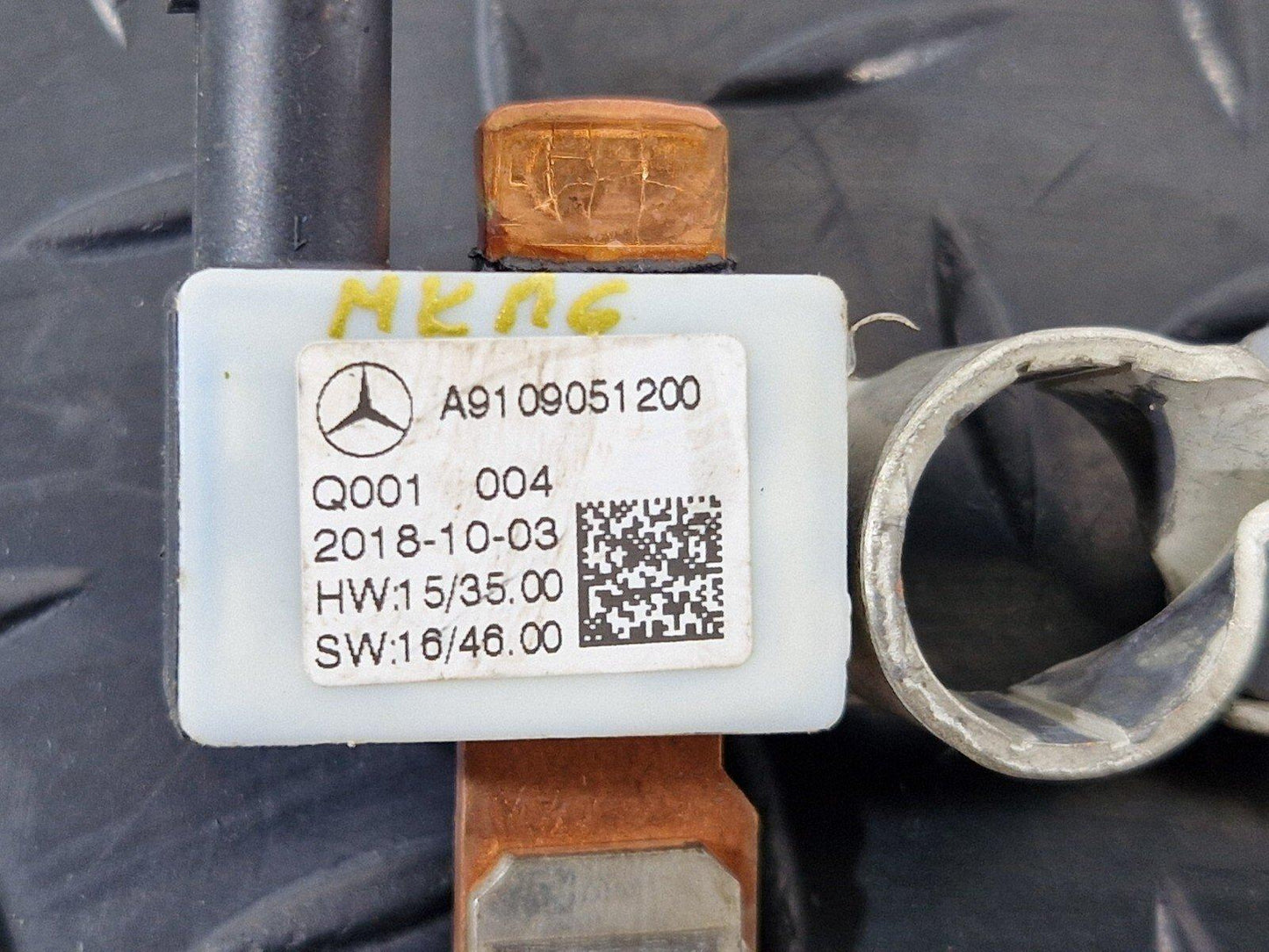 18-ON MERCEDES BENZ SPRINTER W907 W910 NEGATIVE GROUND BATTERY CABLE A9109051200