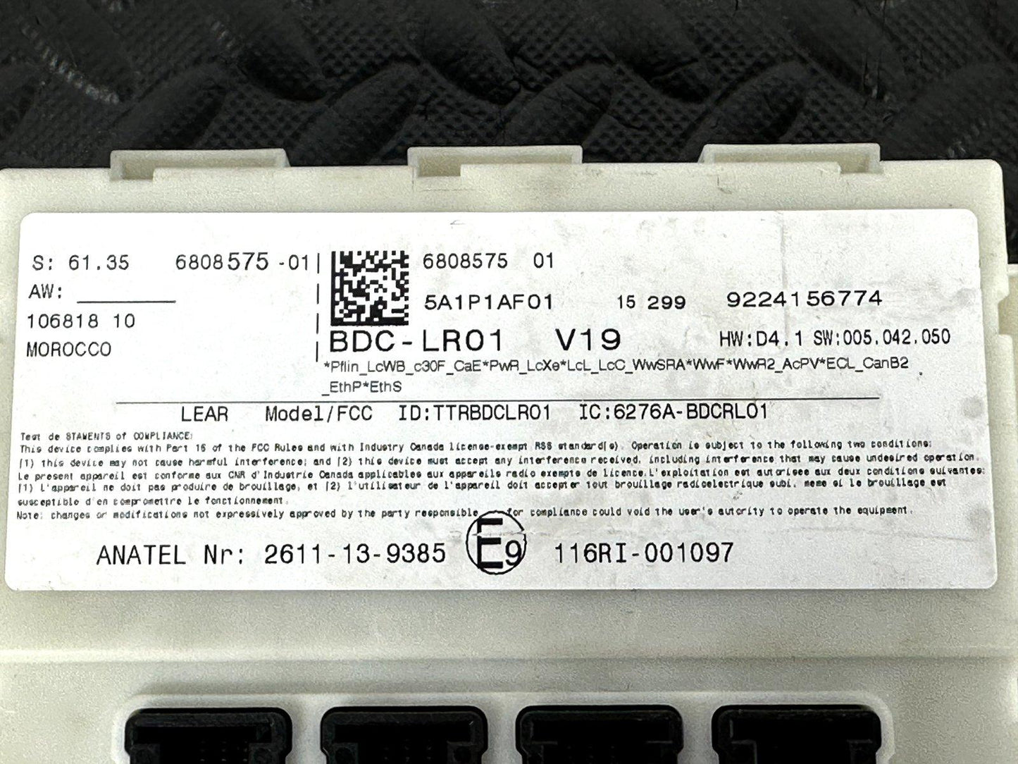 14-21 BMW 2 SERIES GRAN TOURER F45 F46 218D BCM BODY CONTROL MODULE 6808575