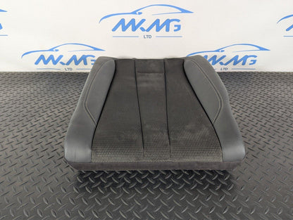 16-19 AUDI A4 B9 S-LINE OEM REAR LEFT N/S HALF BLACK HALF LEATHER SEAT BACKREST