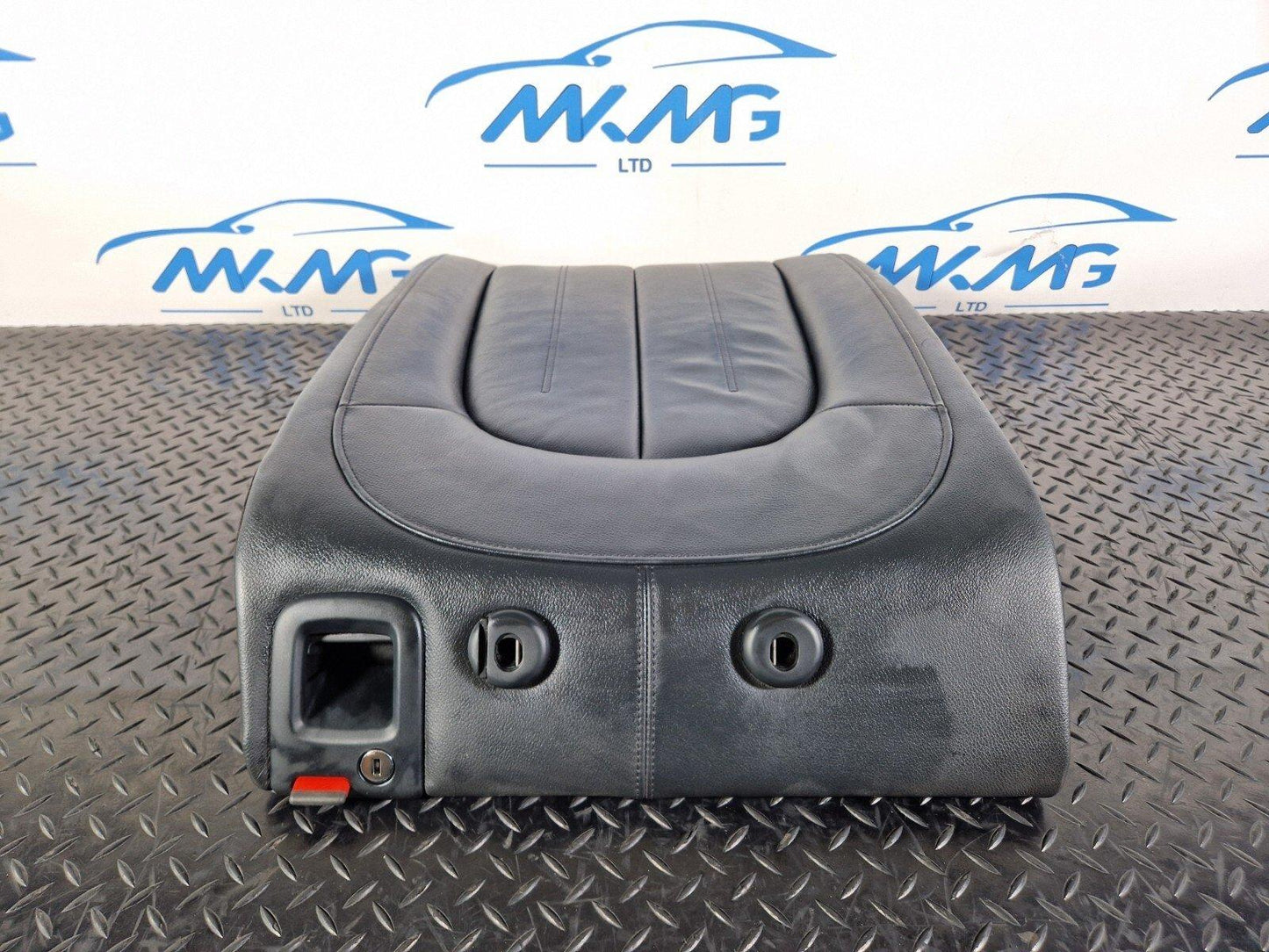 12-18 AUDI A6 C7 SALOON REAR LEFT N/S/R BLACK LEATHER BACKREST SEAT