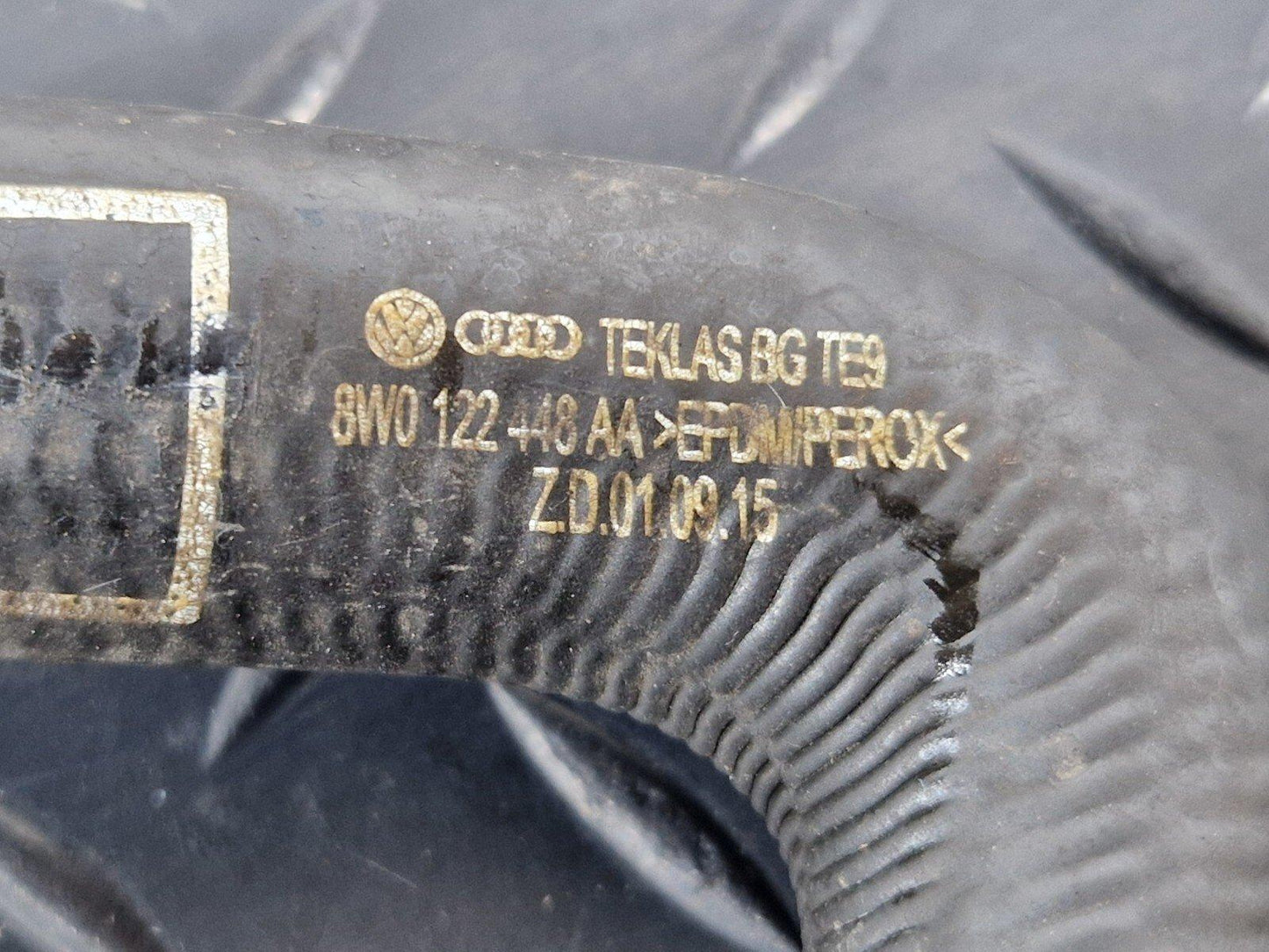 16-24 AUDI A5 F5 OEM COOLANT HOSE PIPE 8W0122448AA