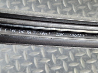 11-19 MERCEDES GLE ML W166 FRONT LEFT OR RIGHT SIDE DOOR RUBBER SEAL A1666970051