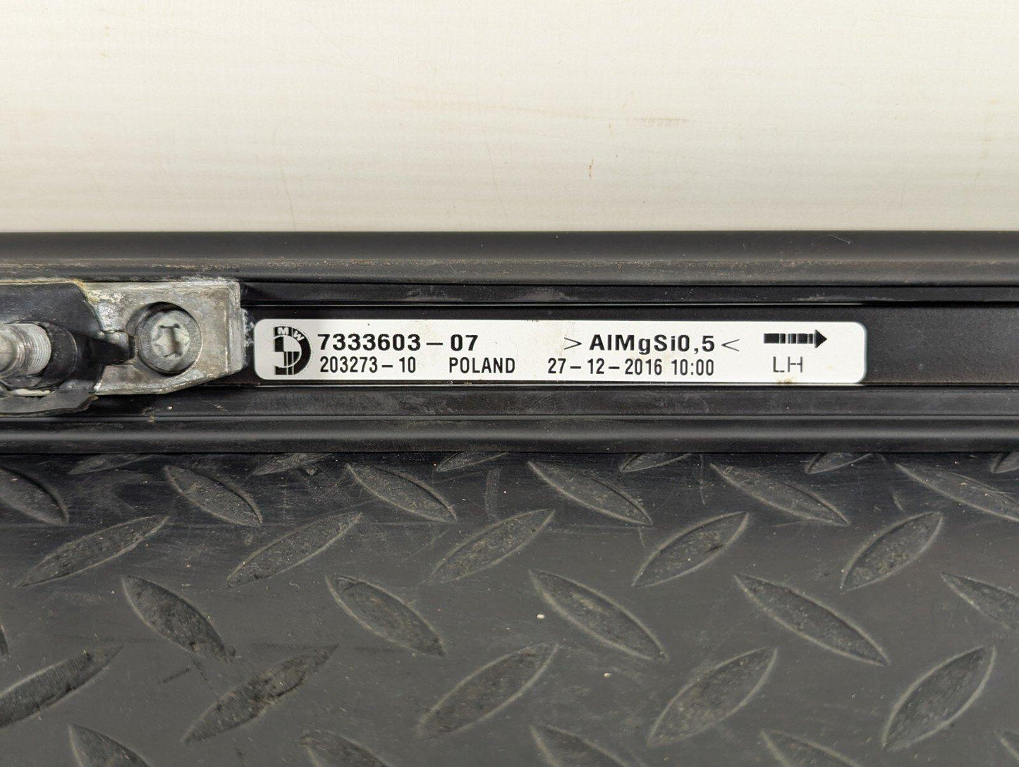14-21 BMW 2 SERIES 218d GRAN TOURER F46 LEFT SIDE ROOF RACK RAIL BAR 7333603