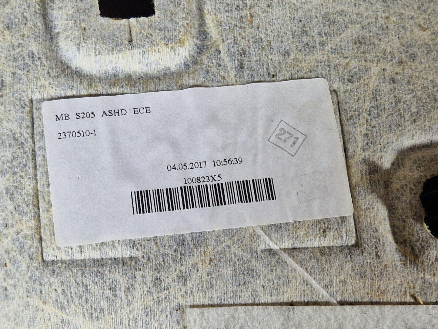 14-21 MERCEDES BENZ C300h W205 OEM GENUINE HEADLINER A0009064306 A0015425423
