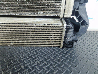14-21 BMW 2 SERIES F45 F46 218D GENUINE COOLANT RADIATOR & FAN 7617630 7617608