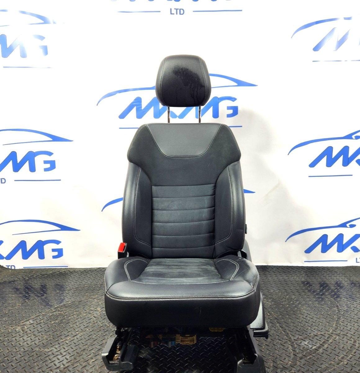 11-19 MERCEDES ML W166 FRONT LEFT N/S FULL ELECTRIC HEATED HALF LEATHER SEAT