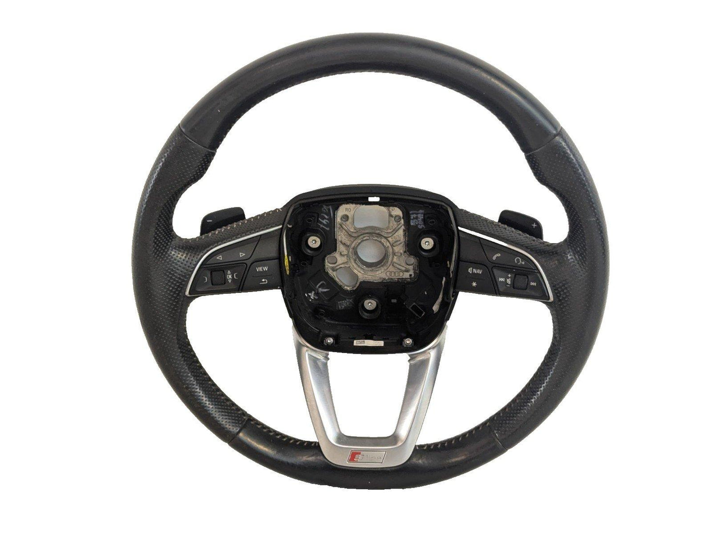 16-20 AUDI Q7 4M GENUINE S-LINE MULTIFUNCTION STEERING WHEEL 4M0419698