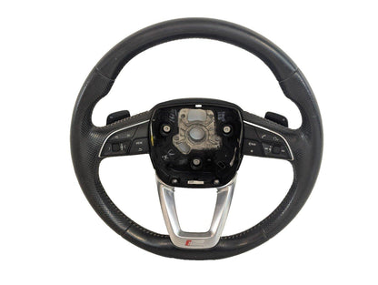 16-20 AUDI Q7 4M GENUINE S-LINE MULTIFUNCTION STEERING WHEEL 4M0419698