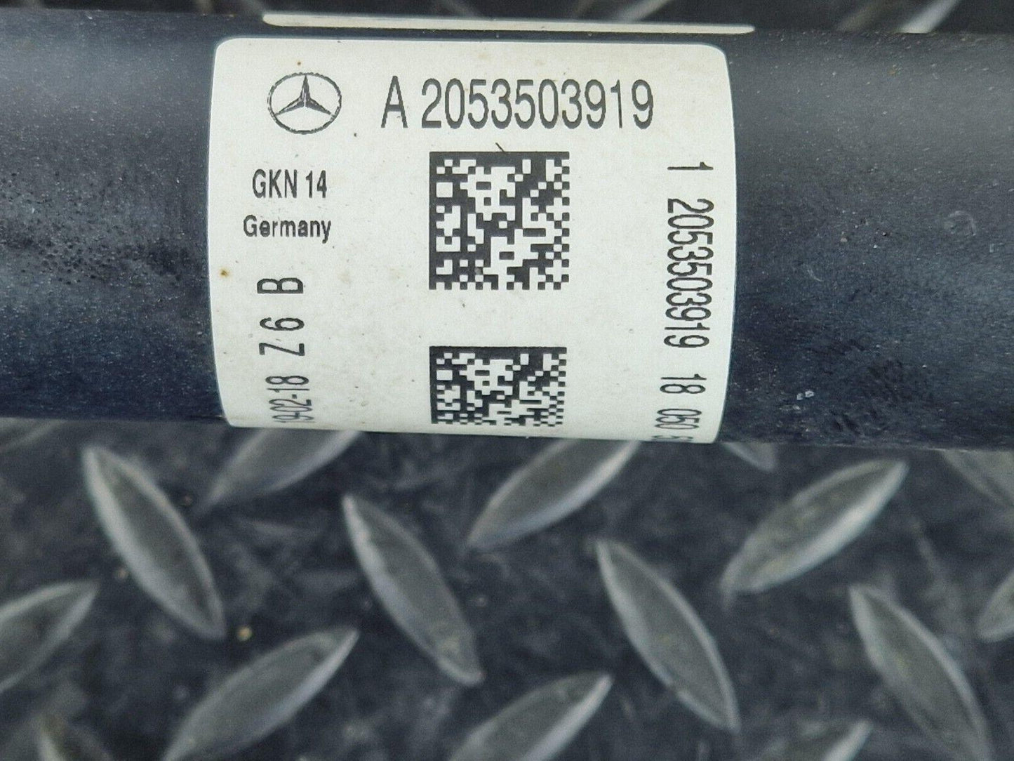 14-21 MERCEDES BENZ C200 W205 LEFT REAR DRIVE SHAFT AXLE A2053503919