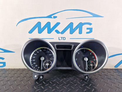 11-19 MERCEDES BENZ ML W166 GENUINE SPEEDOMETER INSTRUMENT CLUTSER A1669009014