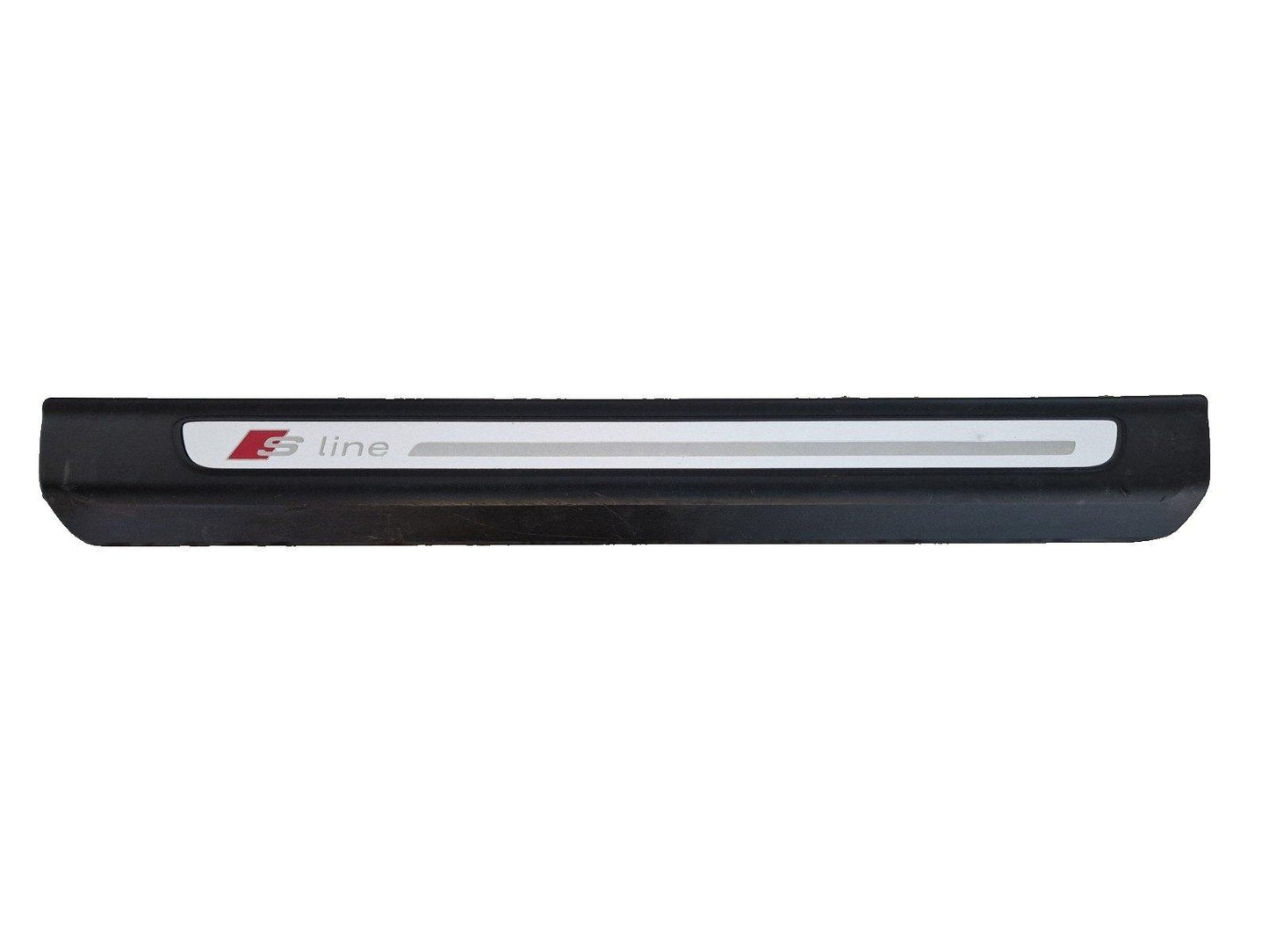 16-20 AUDI Q7 4M GENUINE OEM FRONT RIGHT DOOR SILL SCUFF PALTE TRIM 4M0853374