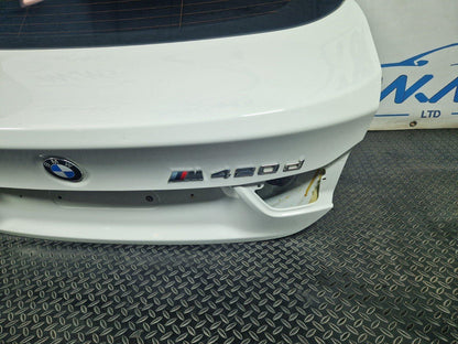 12-18 BMW 4 SERIES F36 LCI M-SPORT GENUINE TAILGATE PANEL ALPINE WHITE 300