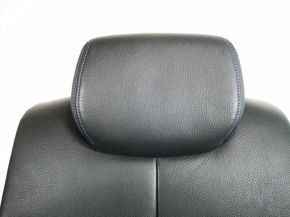 14-20 BMW 4-SERIES M-SPORT F32 GENUINE REAR RIGHT LEATHER SEAT BLUE STITCHING