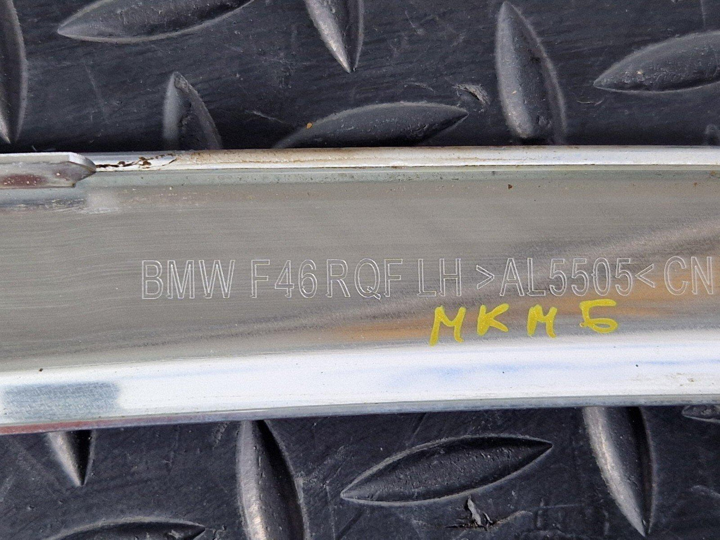 BMW 2 SERIES GRAN TOURER F46 REAR LEFT N/S FIXED WINDOW CHROME TRIM MOULDING