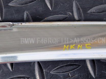 BMW 2 SERIES GRAN TOURER F46 REAR LEFT N/S FIXED WINDOW CHROME TRIM MOULDING