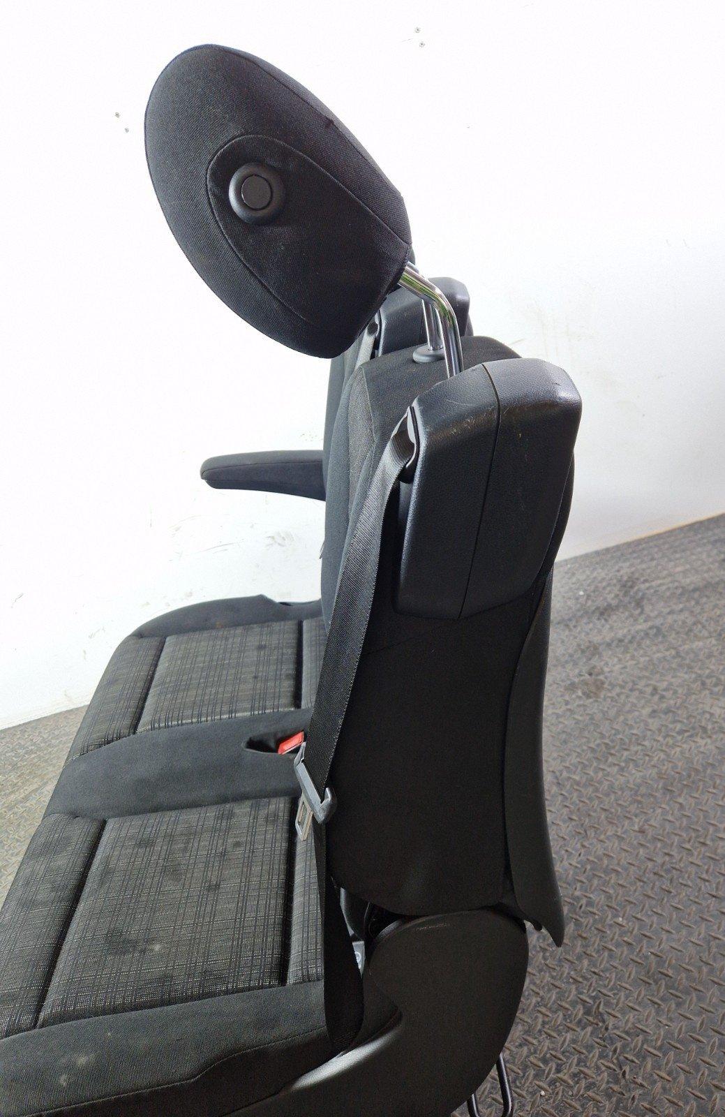 14-23 MERCEDES VITO W447 GENUINE REAR RIGHT 2ND ROW DOUBLE CLOTH SEAT