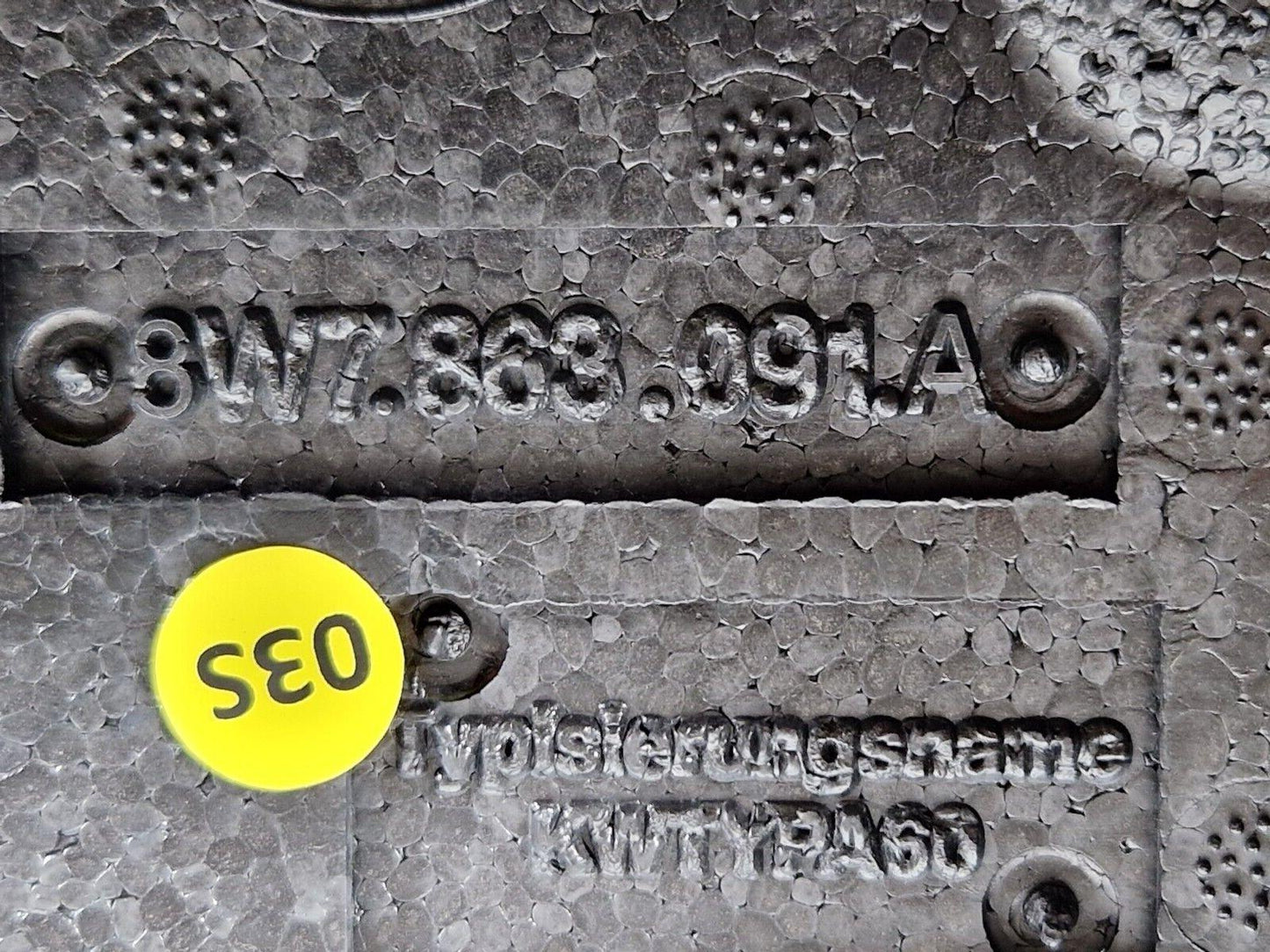 16-24 AUDI A5 F5 OEM GENUINE TOOL BOX 8W7863091A