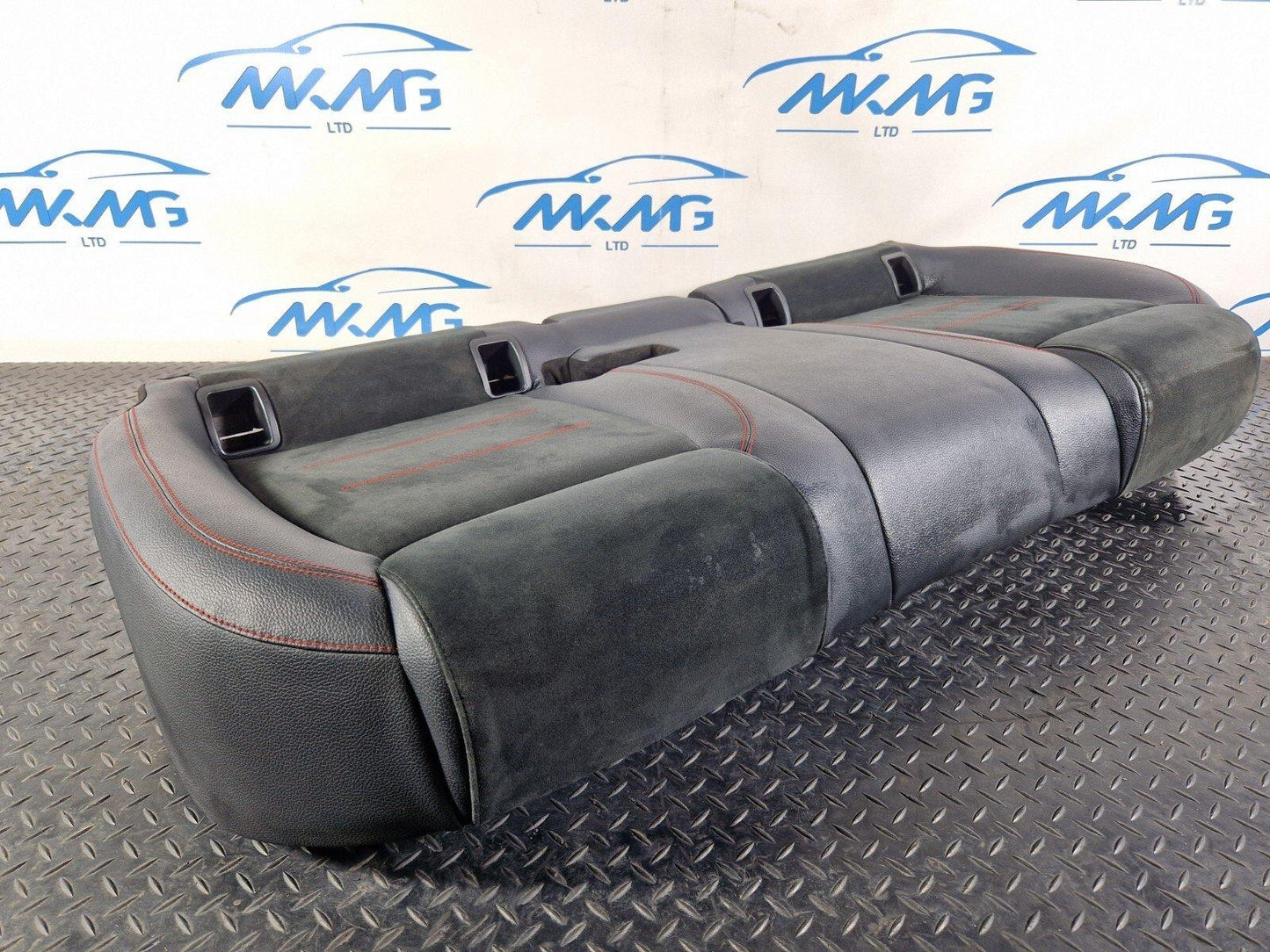 19-ON MERCEDES B CLASS W247 REAR SEAT HALF LEATHER BENCH BASE A2479207400
