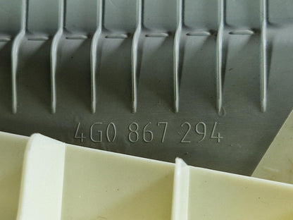 12-18 AUDI A6 C7 GENUINE RIGHT B PILLAR TRIM BELT PANEL 4G0867244