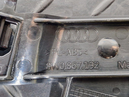 16-19 AUDI A4 AVANT B9 S-LINE PILLAR SEAT BELT GUIDE GUIDE BRACKET 8W0867192
